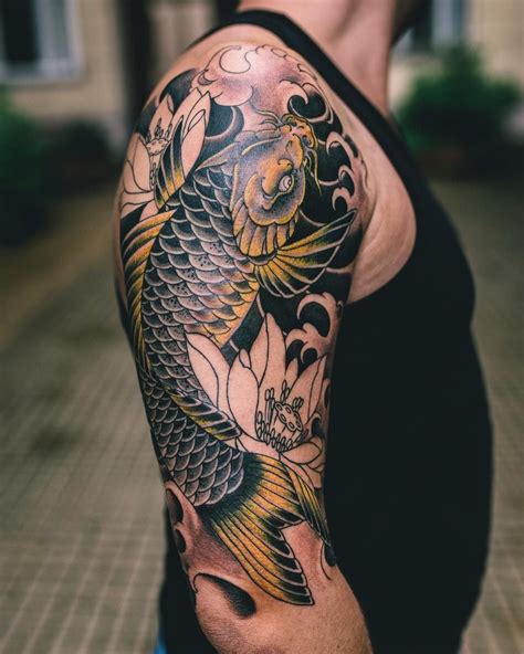 O Que Significa Carpa Tatuagem - Significado da tatuagem de carpa - Tatuagem Arte