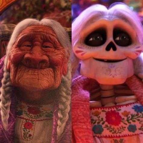 In Coco (2017), Mamá Coco remains old in afterlife. This is Pixar ...