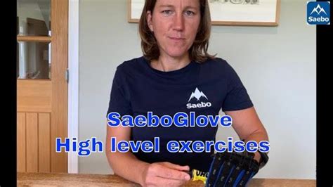 SaeboGlove high level hand exercises - YouTube