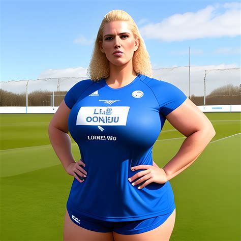 8 ft tall naturally beautiful and strong massive plus size blonde