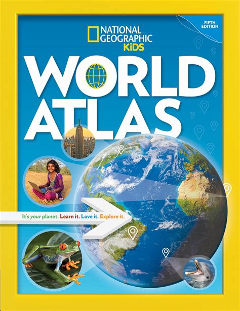 National Geographic Kids World Atlas, 5th Edition (Hardcover) - Walmart ...