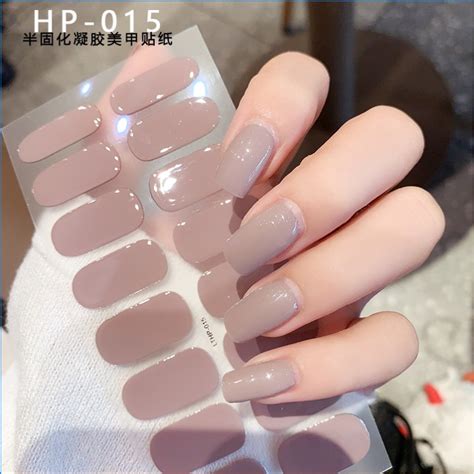 Adesivos De Unhas Gel - Adesivos De Unhas gel UV Totalmente Impermeáveis E De Longa Duração ...