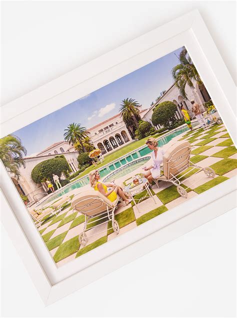 Gray Malin Poolside At La Follia Print | $199.00 | Saint Bernard