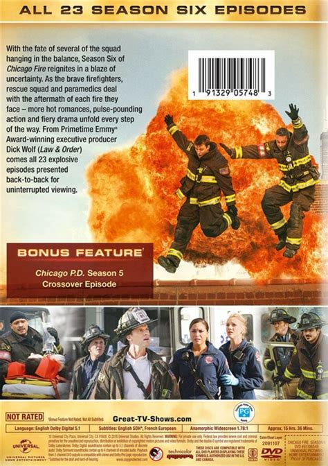 Chicago Fire: The Complete Sixth Season (DVD 2018) | DVD Empire