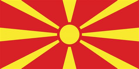 Знаме Северна Македония | ЛББ Божинов: Знамена, пилони, стойки за ...
