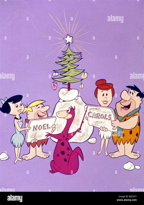 THE FLINTSTONES (TV) ANIMATED CREDIT HANNA BARBERA FLTV 021 Stock Photo ...