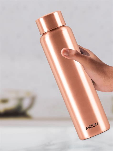 Buy Milton Copper Aqua 1000 Water Bottle 950 Ml Leak Proof Bottle For Gym Yoga Office - Water ...