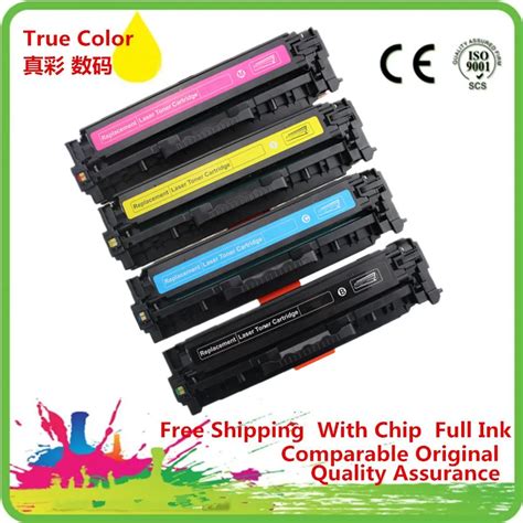 128A Toner Cartridge CE320A 320A CE320 CE321A CE322A Replacement For HP ...