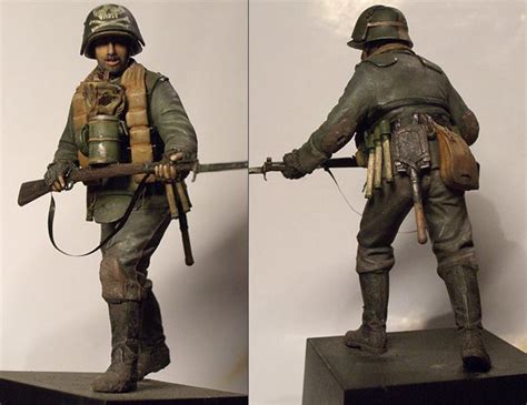 Боец штурмового отряда ПМВ | Фигурки | Галерея на Diorama.ru ...