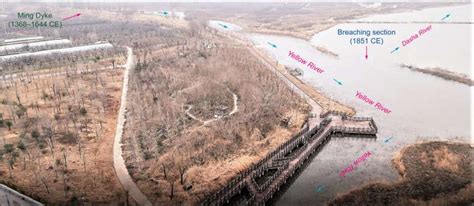 Study of Yellow River flooding over past 1,000 years shows human activities made flooding worse ...