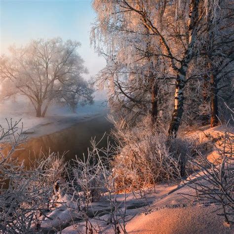 Зимнее утро | Winter landscape, Landscape photography, Winter painting