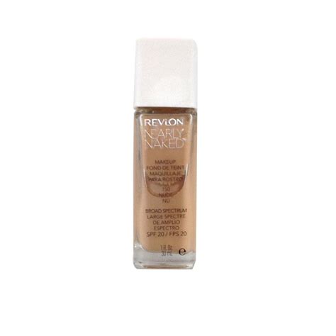 revlon  naked makeup spf   nude nu oz foundation gnmart
