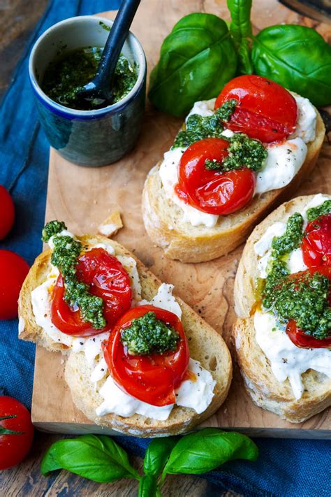 Burrata-Bruschetta so gut! | Gaumenfreundin