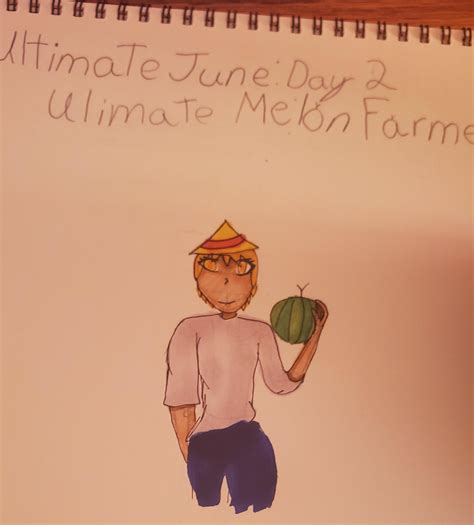 Ultimate June: day 2 (ultimate melon farmer) 🍈🍈🍈🍉🍉🍉 : r/danganronpa