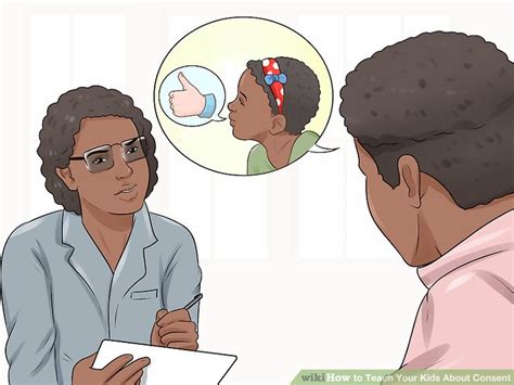 ways  teach  kids  consent wikihow life