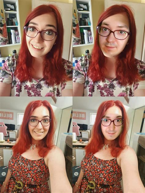If I never started HRT, my face would look like this. xD Not would it ...