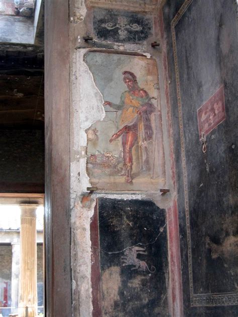 Fresco Of Priapus From Pompeii Depicts Problematic Genitalia