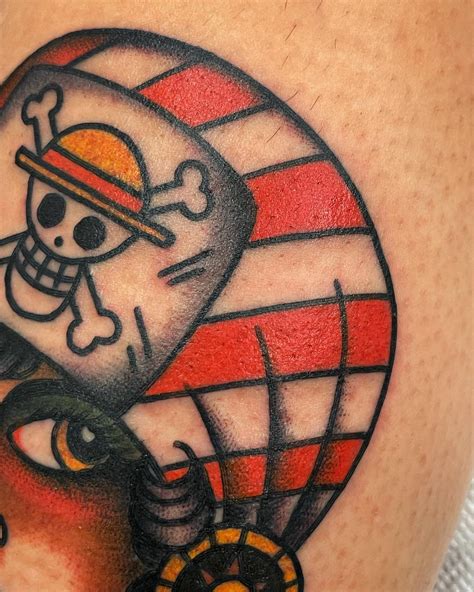 One Piece Flag Tattoo