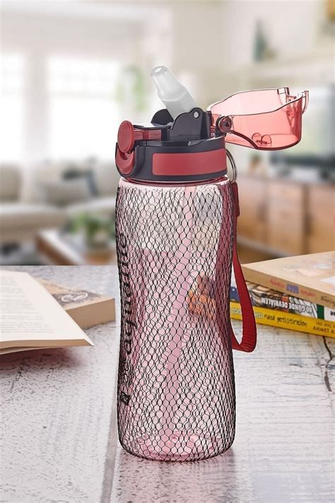 Titiz Plastik Peakgift Titiz Pipetli Rio Su Ve Detoks Su Şişesi Matara ...