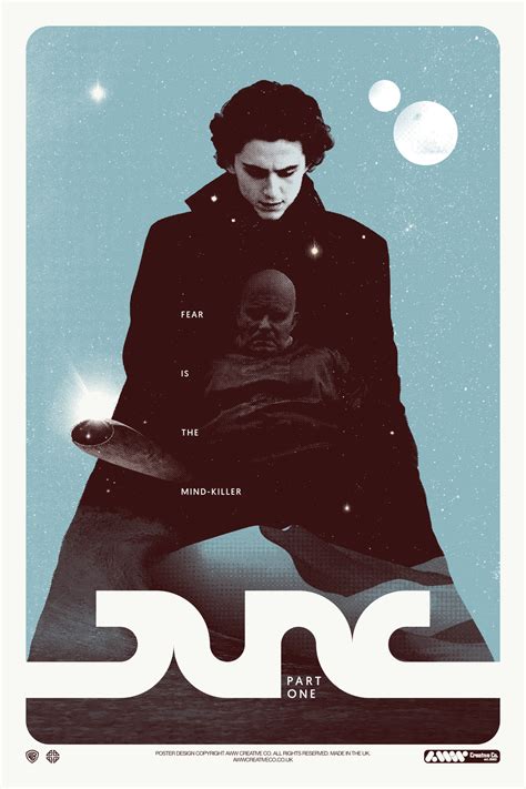 Dune Part One (Denis Villeneuve, 2021) | Poster By Ash Weaver-Williams