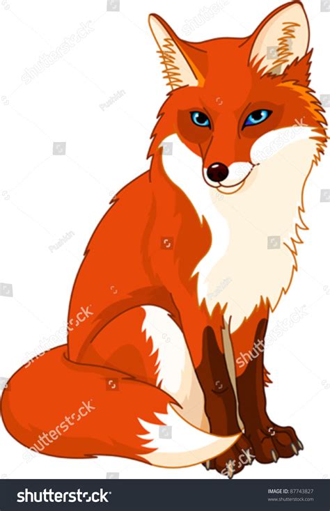 fox cartoon drawing