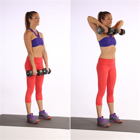 Upright Row | 12 Dumbbell Exercises For Strong, Chiseled Arms ...