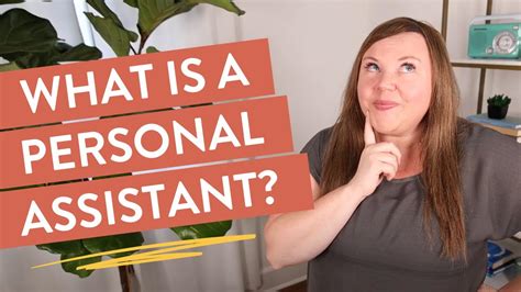 What is a Personal Assistant? - YouTube