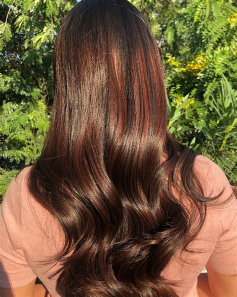 22 Flattering Red Brown Hair with Highlights Looks - Mockup Hunt