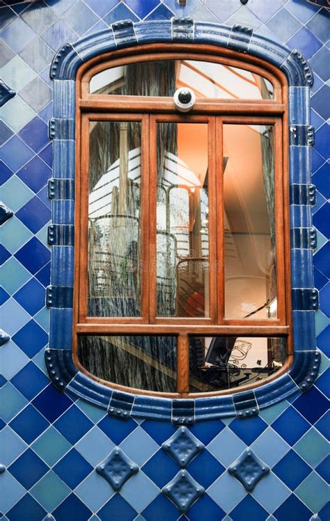 Interior of Batllo House (Casa Batlo). Barcelona Editorial Stock Photo - Image of famous, colors ...