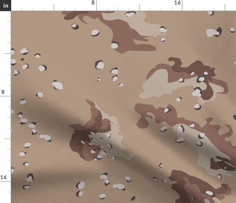color desert camo fabric spoonflower