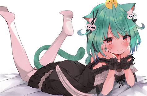 eureka 814 hololive uruha rushia animal ears dress feet gothic lolita