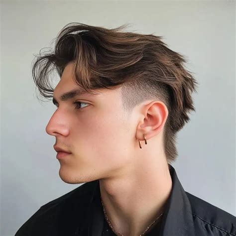 wolf cut men  variations find  perfect wolfcut