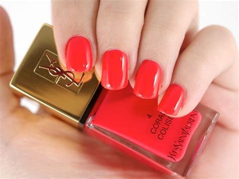 Vernis couleur corail