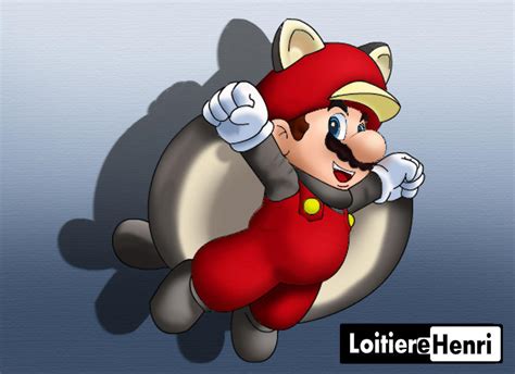 Flying Squirrel Mario by Mariohenri on DeviantArt