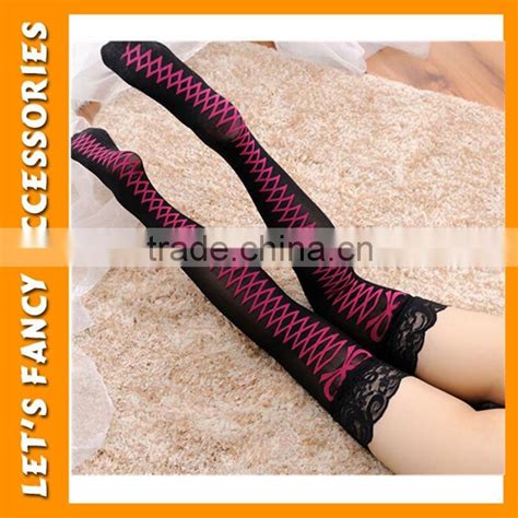 beautiful girls japanese sex stockings customized lace top nylon latex