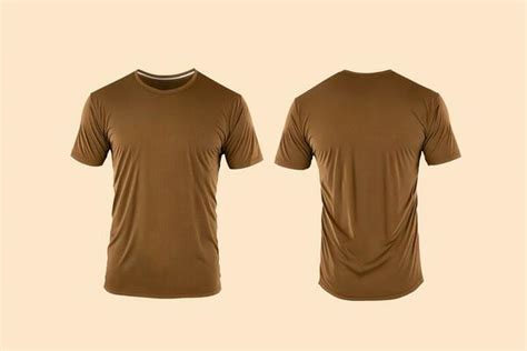 Brown T Shirt Template Stock Photos, Images and Backgrounds for Free ...