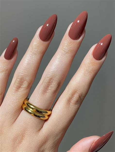 33 Beautiful Fall nail designs and nail color ideas for 2023 - Lily ...