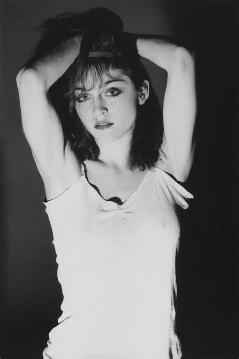 An Unknown and Young Madonna in Michael McDonnell’s Photoshoots, 1978