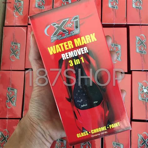 ส่งของที่กรุงเทพฯ ☒น้ำยาขจัดคราบน้ำบนกระจก X-1 Plus Water Mark Remover ...