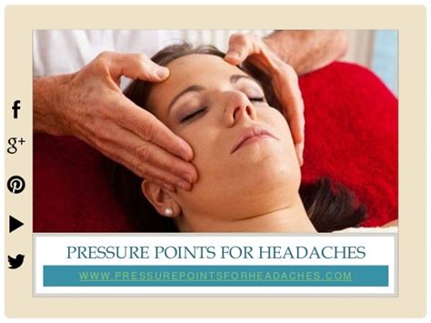 Pressure Points For Headache