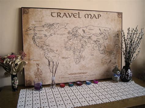 FANTASY TRAVEL MAP on Behance