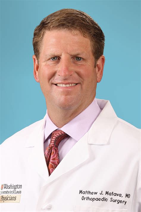 Matthew Matava, MD | Faculty Promotions & Career Development