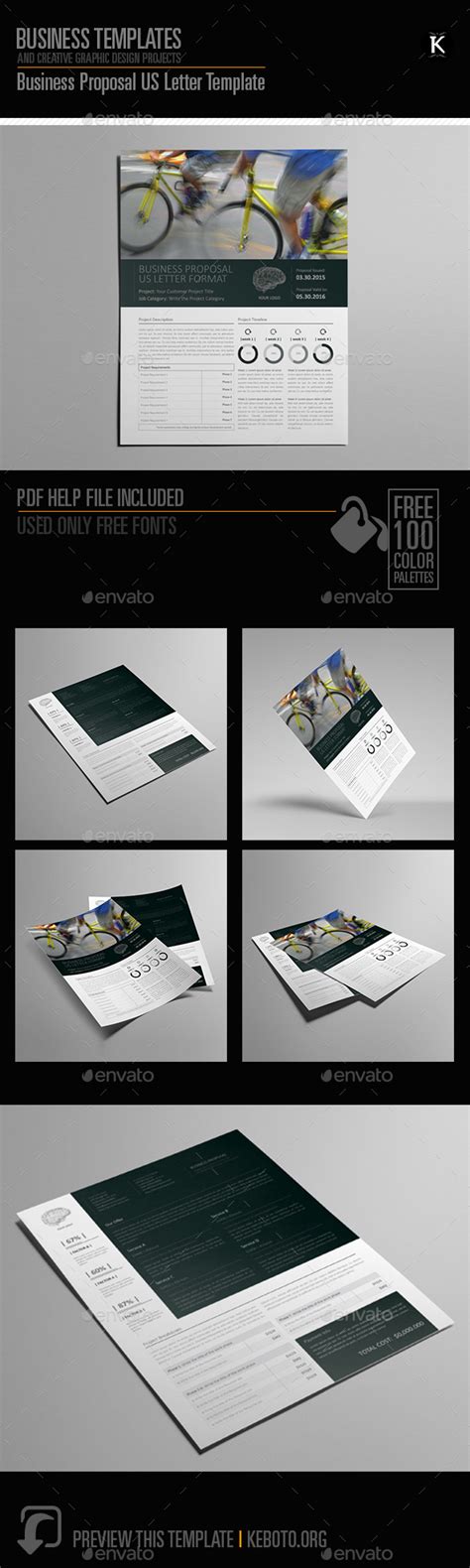 business proposal  letter template  keboto graphicriver