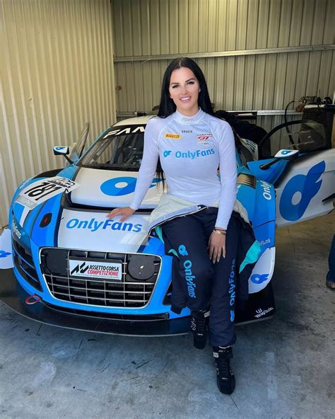Racing driver who became adult star 'won't stop adult content' after
