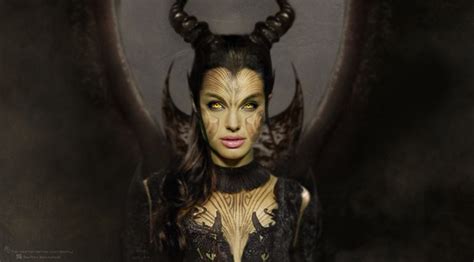 Tạo hình MALEFICENT - TIÊN HẮC ÁM chưa từng công bố , Tao Hinh Tien Hac Am