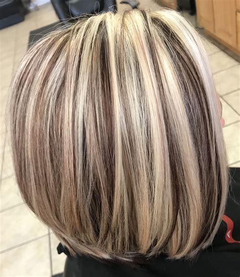 How the perfect blonde highlights short hair look can change your face 3