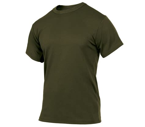 Quick Dry Olive Moisture Wicking T-Shirt