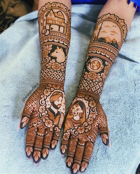 Traditional Indian Henna Tattoos Traditional Indian Henna Tattoo With