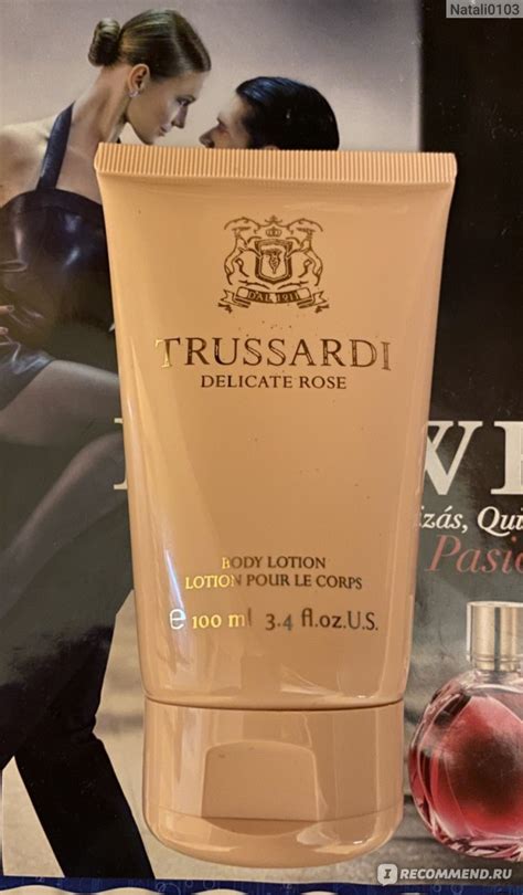 Лосьон для тела Тrussardi delicate rose - «Приятный для тела ...
