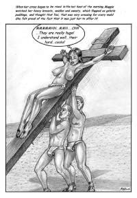 Marcus:Maggie on the cross(WARNING CRUCIFIXION AND GURO) - E-Hentai Lo